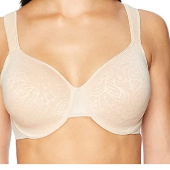 Wacoal NWT The Awareness Contour Bra 853367 34 DD Beige Lightly Lined Underwire - Picture 1 of 10